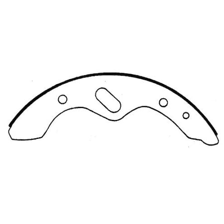 Riveted Brake Shoes,112.06140